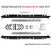 gsc side running board steps ssangyong korando